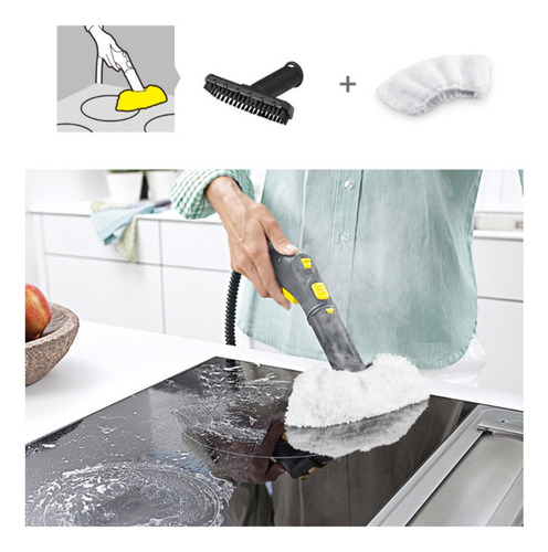 Limpiador A Vapor Para Karcher Sc1 Sc2 Sc3 Sc4 Sc5, Cepillo