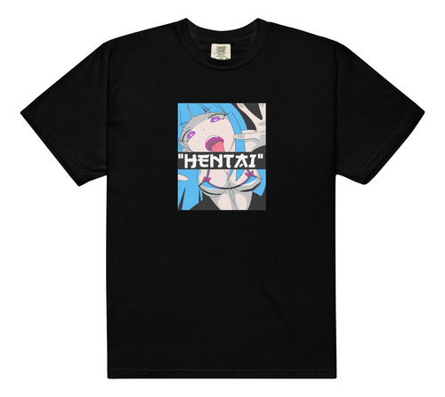 Playera Negra Hentai Anime Onichan Ahegao. Japones