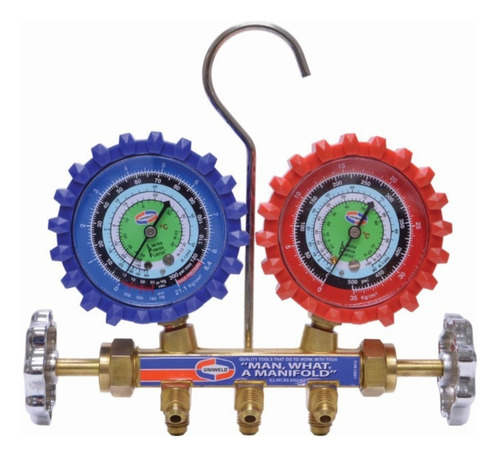 Juego Manometro Uniweld Completo R12/r22/r134a Qal3sm-5 Psi