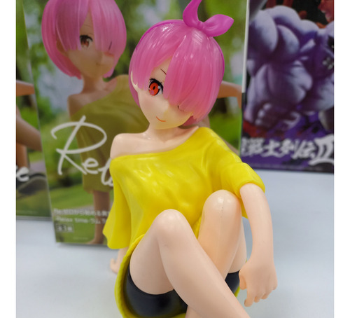 2 Figuras Mujer De Anime Re:zero Rem & Ram