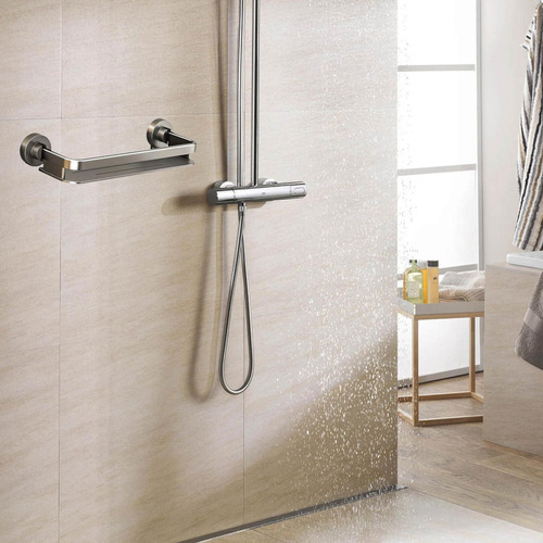 Estante De Pared Para Ducha, Moderno, Con Longitud 30 Cm