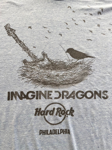 Hard Rock Playera De Imagine Dragons (Usado)