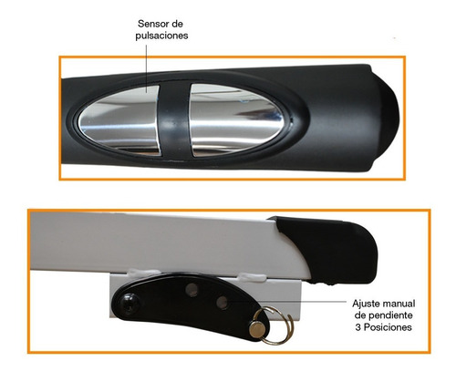 Imagen 8 de 8 de Caminador Trotador Eléctrico Plegable 2.0hp Con Monitor Led