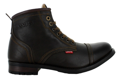 Levi's Bota Agujeta Piel Honey Cafe Hombre 82228