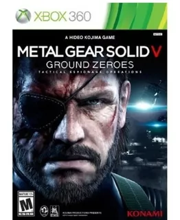 Metal Gear Solid V Ground Zeroes Xbox 360 Fisico