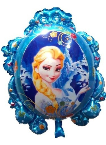 Globo Espejo Elsa Y Ana Frozen 64x50cm