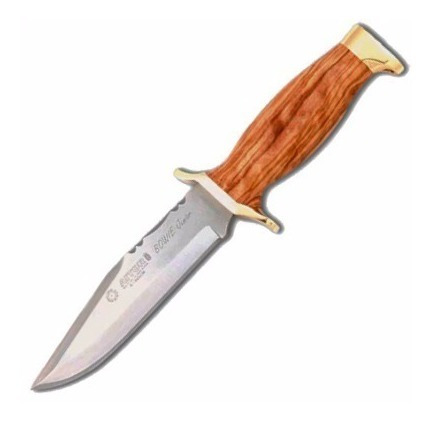 Imagen 6 de 7 de Cuchillo Aitor Bowie Junior Hoja 15cm Mango Olivo Acero Inox