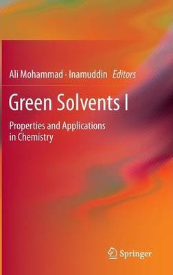 Libro Green Solvents I : Properties And Applications In C...