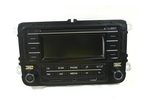 Radio Som Painel Multimidia Vw Fox Spacefox 5z0035160 Ps723