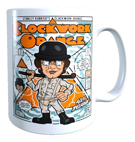 Taza Tazon Diseño La Naranja Mecanica, A Clockwork Orange