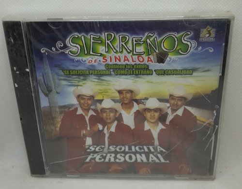 Sierreños De Sinaloa / Se Solicita Personal / Cd / Nuevo