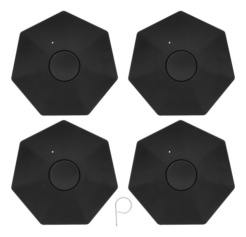 Juego De 4 Fundas Para Tapacubos Centrales De Rueda, Color N