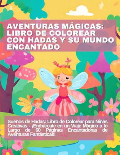 Libro Con Imagenes Para Colorear Con Hadas Y Su Mundo Encant