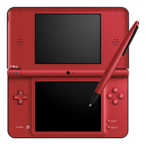 Nintendo DSi XL A Little Bit of... Dr Kawashima’s Brain Training: Arts Edition color  rojo