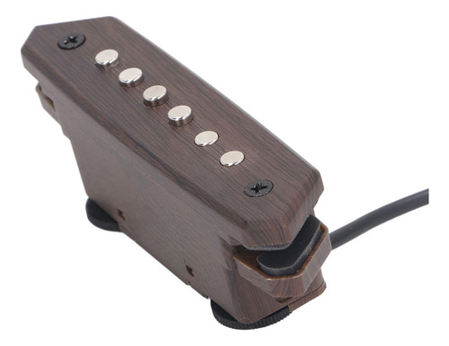 Dual Coil Soundhole Pickup Acoustic Guitarra Hole Volume Ton