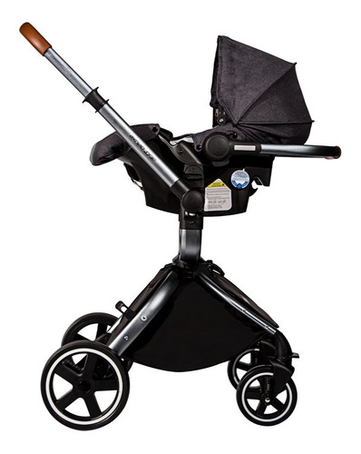 Coche Travel System Con Moises Silla Carro 360 Bebesit Gris