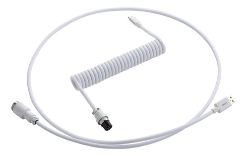 Cablemod Cable De Teclado En Espiral Pro (blanco Glaciar, Us