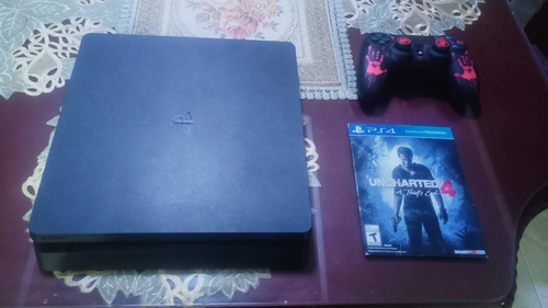 Consola Playstation 4 + Uncharted 4: El Desenlace Del Ladrón (Usado)