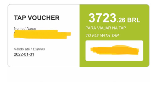 Imagem 1 de 1 de Voucher Tap