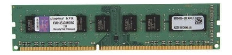 Memória RAM ValueRAM  1GB 1 Kingston KVR1333D3N9/1G