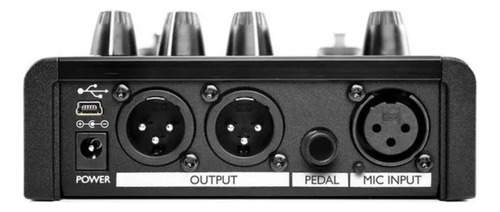 Pedal de efectos TC Helicon Voicetone Create XT negro