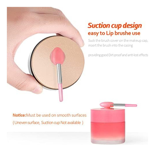 10 Peças De Pincéis De Silicone Para Lábios E Maquiagem