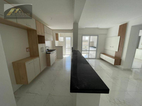 Imagem 14 de 23 de Apartamento Mobiliado, Na Guilhermina Em Praia Grande Com 2 Dormitórios, 87 M² Por R$ 450.000 - Ap2872