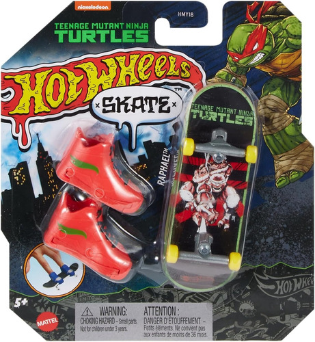 Hot Wheels Skate Teenage Mutant Ninja Turtles - Raphael -