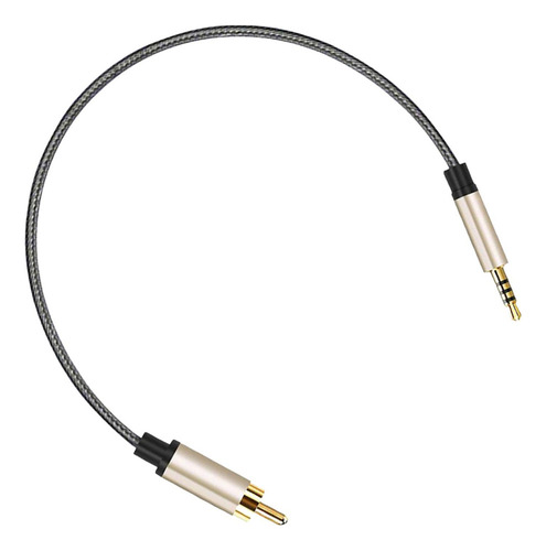 L Jack De 3,5 Mm A Rca Macho Nylon Trenzado For 1m