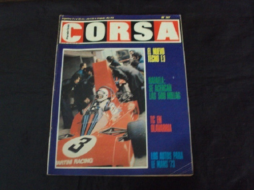 Revista Corsa #367 (1 Mayo De 1973)