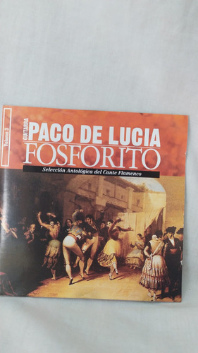 Cd Paco De Lucia Fosforito Volumen 3