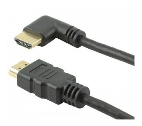 Cabo Hdmi 2.0 90° 4k Ultra Hd 3d 018-3325 Chip Sce 5 Metros