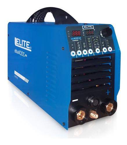 Soldador Tig Aluminio 220v 220a Elite Si8225al Color Azul Frecuencia 60 Hz