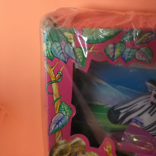 Zebra Zizi, Barbie Animal Lovin, Barbie Zoológico Año 1988 (Usado)