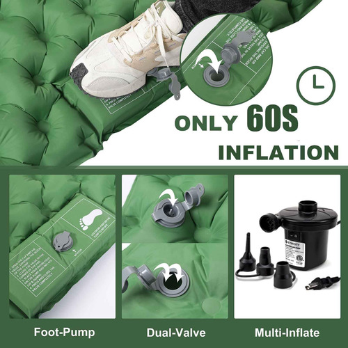 Colchonetas De Dormir Autoinflables Para Camping