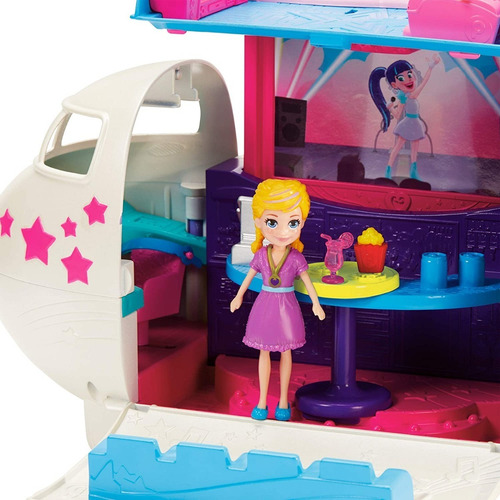 Imagen 4 de 7 de Polly Pocket! Jet Aventuras Fabulosas, Mattel Bestoys