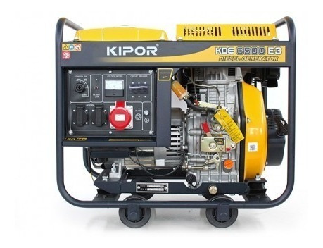 Generador De Corriente Diesel Monofásico 5.0 Kva Kipor