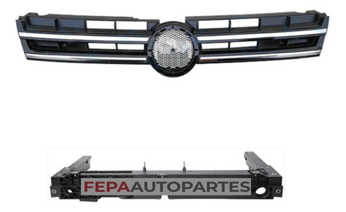 Parrilla Rejilla Frontal Vw Touareg 2011 / 2014  