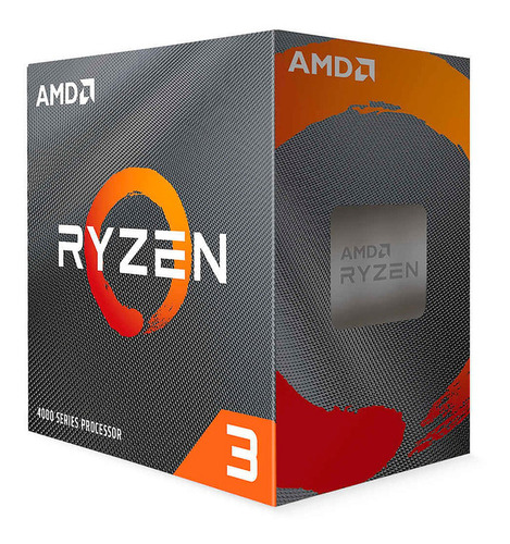 Imagen 4 de 8 de Procesador gamer AMD Ryzen 3 4100 100-100000510BOX de 4 núcleos y 4GHz de frecuencia