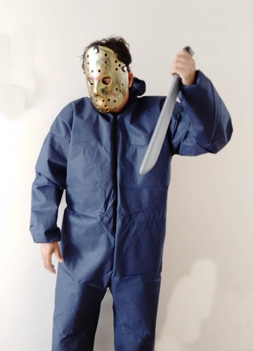 Imagen 3 de 10 de Traje Disfraz Halloween Jason Voorhees - Viernes 13
