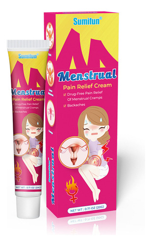 Pomada Para El Útero Caliente Para El Período Menstrual, Cre