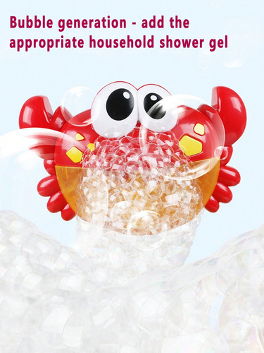 Crab Shaped Bubble Bath Toy