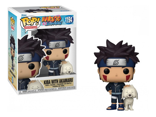 Funko Pop! Animation: Naruto - Kiba With Akamaru #1194