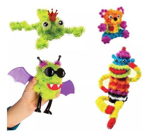 Juegos Creativos De Bricolaje Bolas Adhesivas Juguetes De