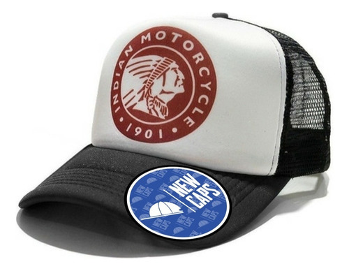 Gorra Trucker Moto Vintage Indian #indian #moto New Caps