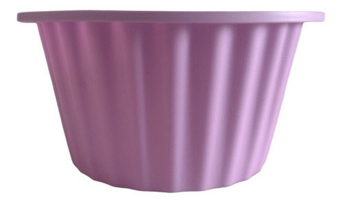Molde De Silicon Circular Con Ondas Para Queques Gelatinas
