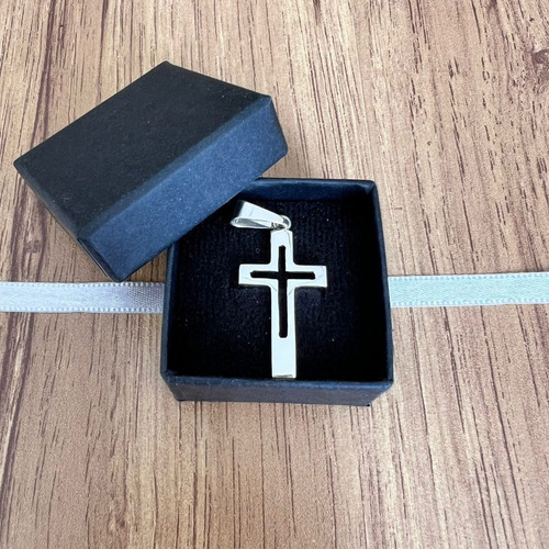Dije Cruz De Plata 925 Agálea Hombre Mujer