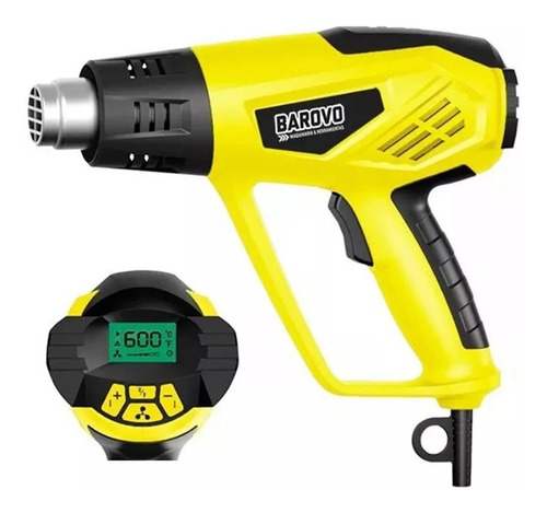 Imagen 1 de 6 de Pistola De Calor Aire Caliente 600°c Regulable 2000w D