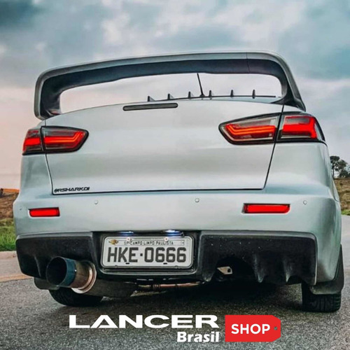 Imagem 4 de 7 de Bodykit Pc Dianteiro E Traseiro Evo X Saia Lateral Lsb