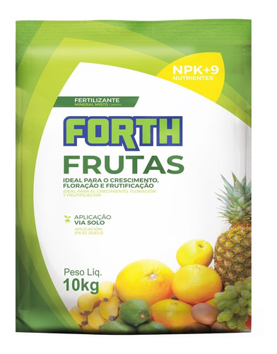 Fertilizante - Adubo Forth Para Frutas - 10kg